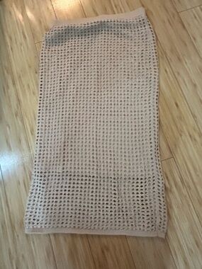 Steve Madden Crochet Knit Pencil Skirt